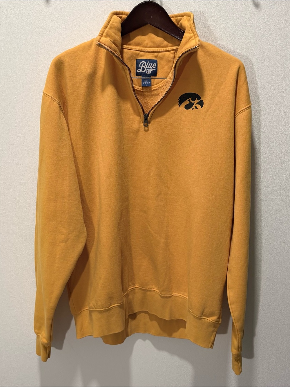 Blue 84 Men's Iowa quarter zip